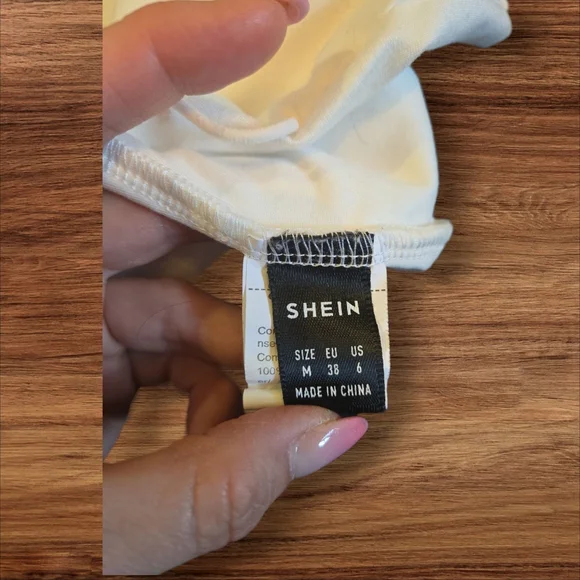 SHEIN Flirla Set of Four (4) Camisole Tops - Black, White, Apricot and Brown - Picture 6 of 6